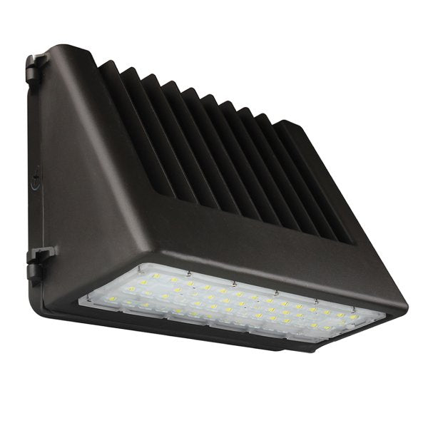16/32/48/64/80W Tri-Color Cut Off Wall Pack w/ Photocell - Envision LED