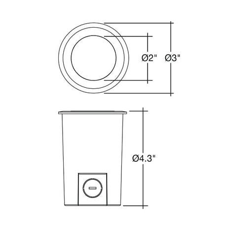 9W 12-24V Small Flat 5CCT Well Light - Envision LED