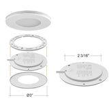 3W Undercabinet 3CCT Slim Magnetic Puck Light 12V - Envision LED