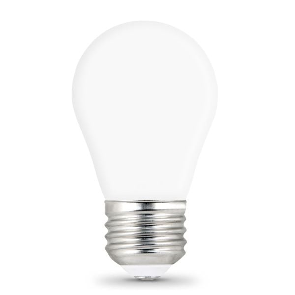 A15 8W Frosted Dimmable LED Bulb 2PK - Feit