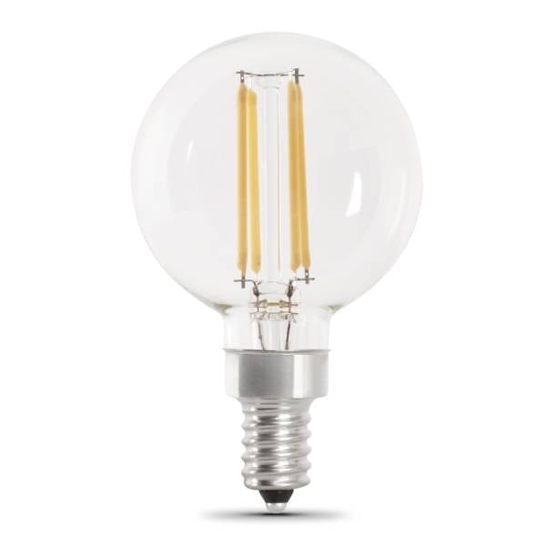 3.8W G16 Globe LED Bulb 2 Pack 2700K - Feit