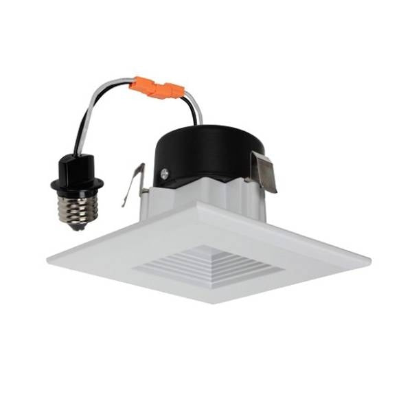 3" 9W Square Baffle Recess Light - Jet Lighting