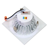 4" 11W Tri-Color Square Baffle Retrofit - Jet Lighting