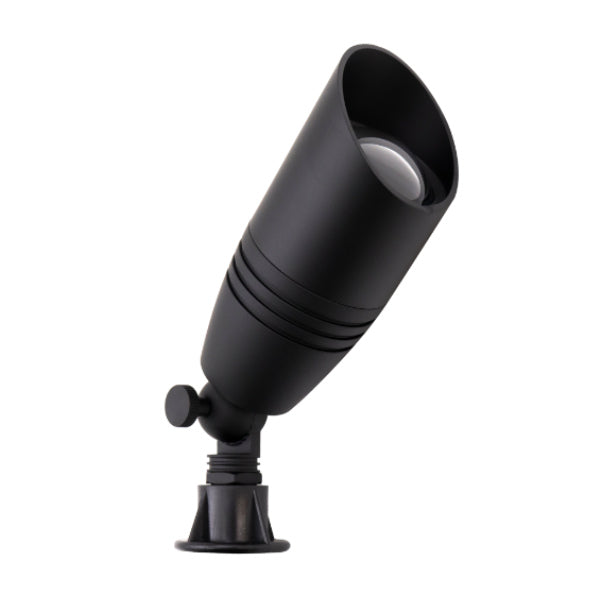 Black Aluminum LED Spot Up Light - Jet Lighting