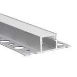 1/2" Slim Surface Mud-in Aluminum Channel - Jinno Lighting