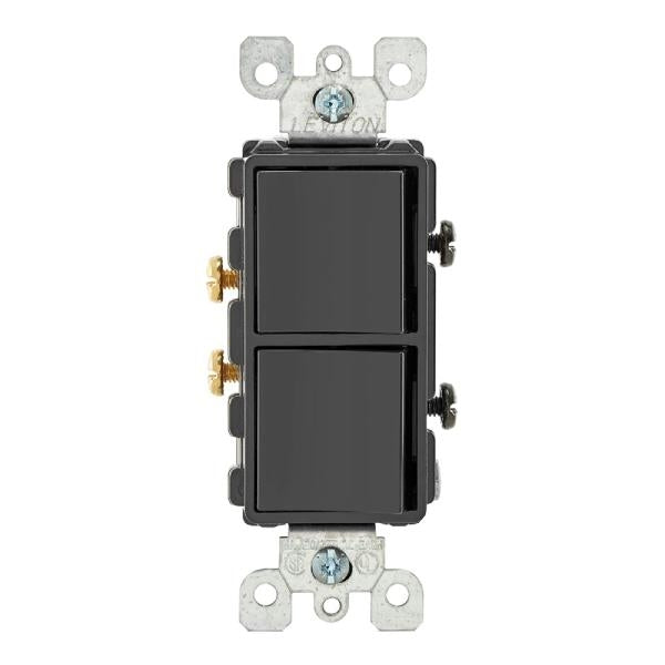 15A Decora Stack Switch Single Pole - Leviton