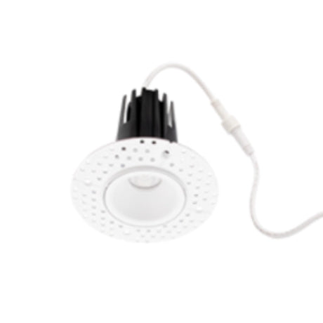 1 inch round canless trimless mud-in recessed light for precise installation needs