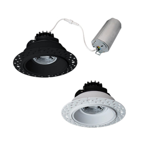 3 inch trimless mud-in recessed lights offering streamlined design and efficient illumination