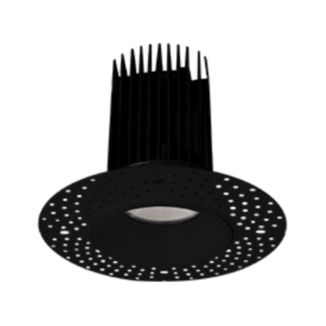 4 inch 18w black recessed mud-in light delivering enhanced performance and illumination