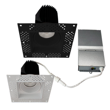 4 inch 18w square recessed mud-in LED lights for versatile ceiling applications