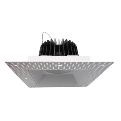 6 inch white canless LED recessed light providing clean and bright illumination