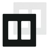 2 Gang Claro Wall Plate - Lutron