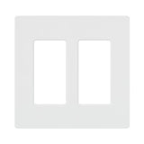 2 Gang Claro Wall Plate - Lutron