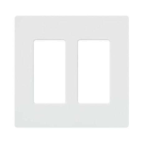 2 Gang Claro Wall Plate - Lutron