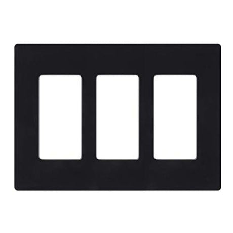 3 Gang Claro Wall Plate - Lutron