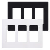 3 Gang Claro Wall Plate - Lutron