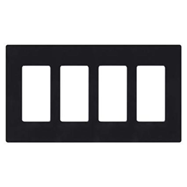 4 Gang Claro Wall Plate - Lutron