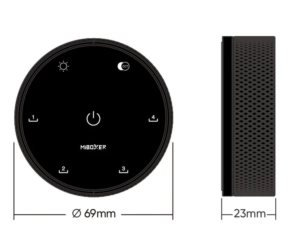 K5 CCT Knob Remote 2.4G Wireless Control Color Temperature - Mi Light