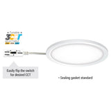 22W 12" Tri-Color Round Surface Mount Light - Portor Lighting