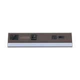 Undercabinet Power Strip with Light 13" - Westgate Mfg