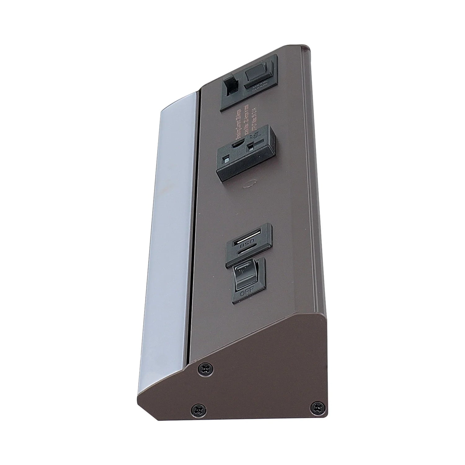 Undercabinet Power Strip with Light 13" - Westgate Mfg
