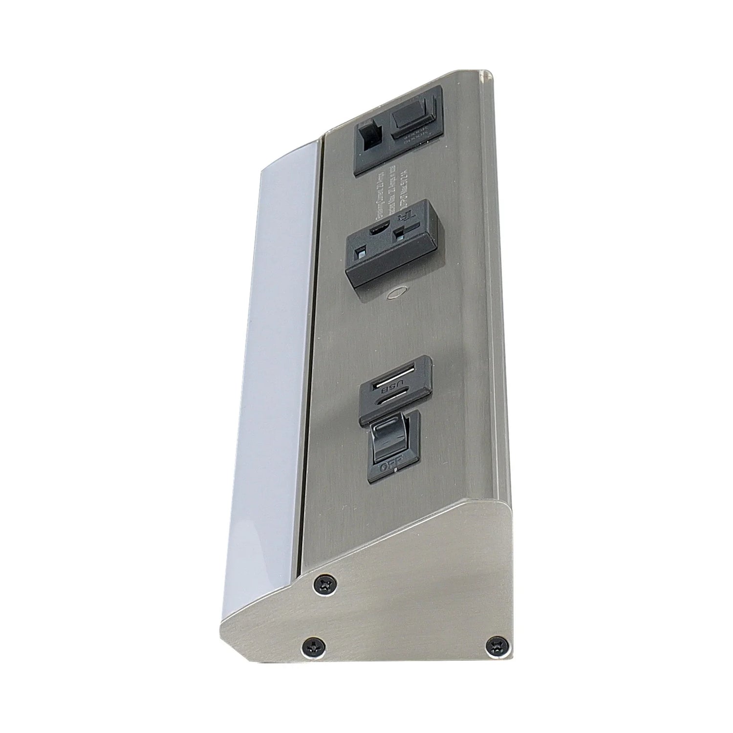 Undercabinet Power Strip with Light 13" - Westgate Mfg