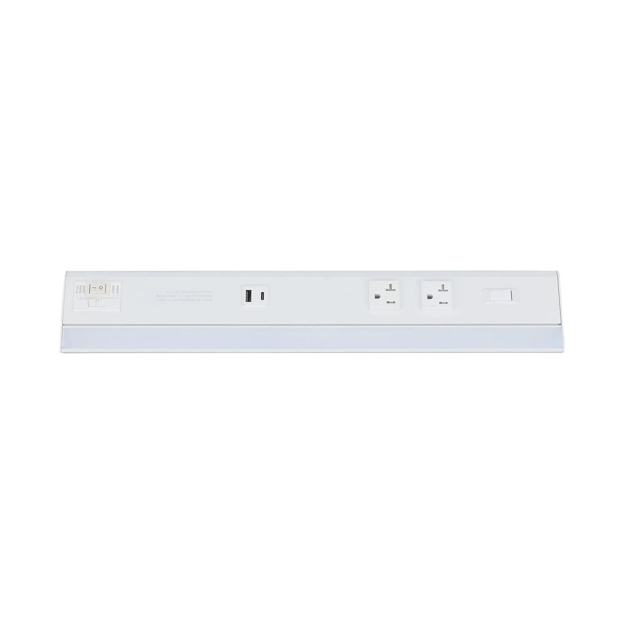 Undercabinet Power Strip With Light 18" - Westgate Mfg