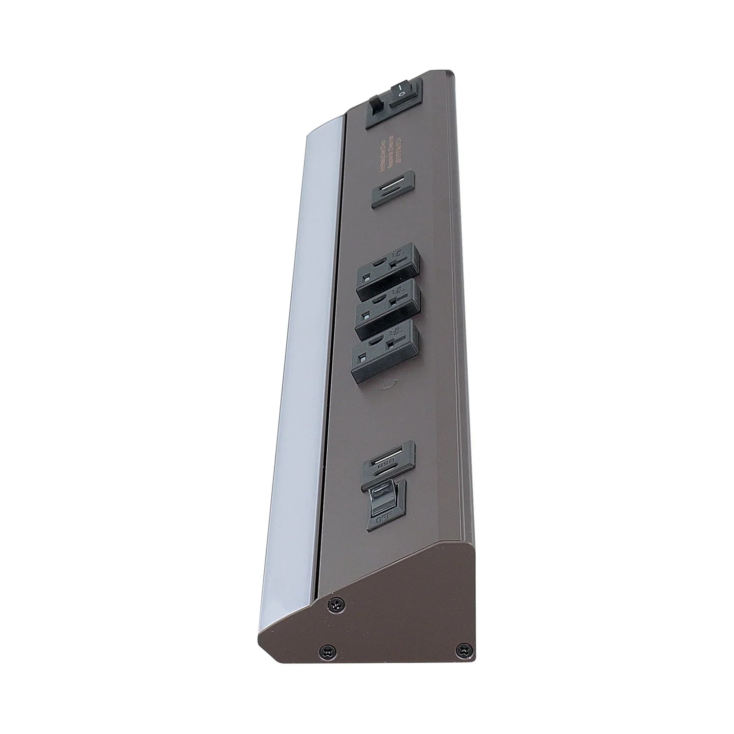 Undercabinet Power Strip, Light 24" - Westgate Mfg