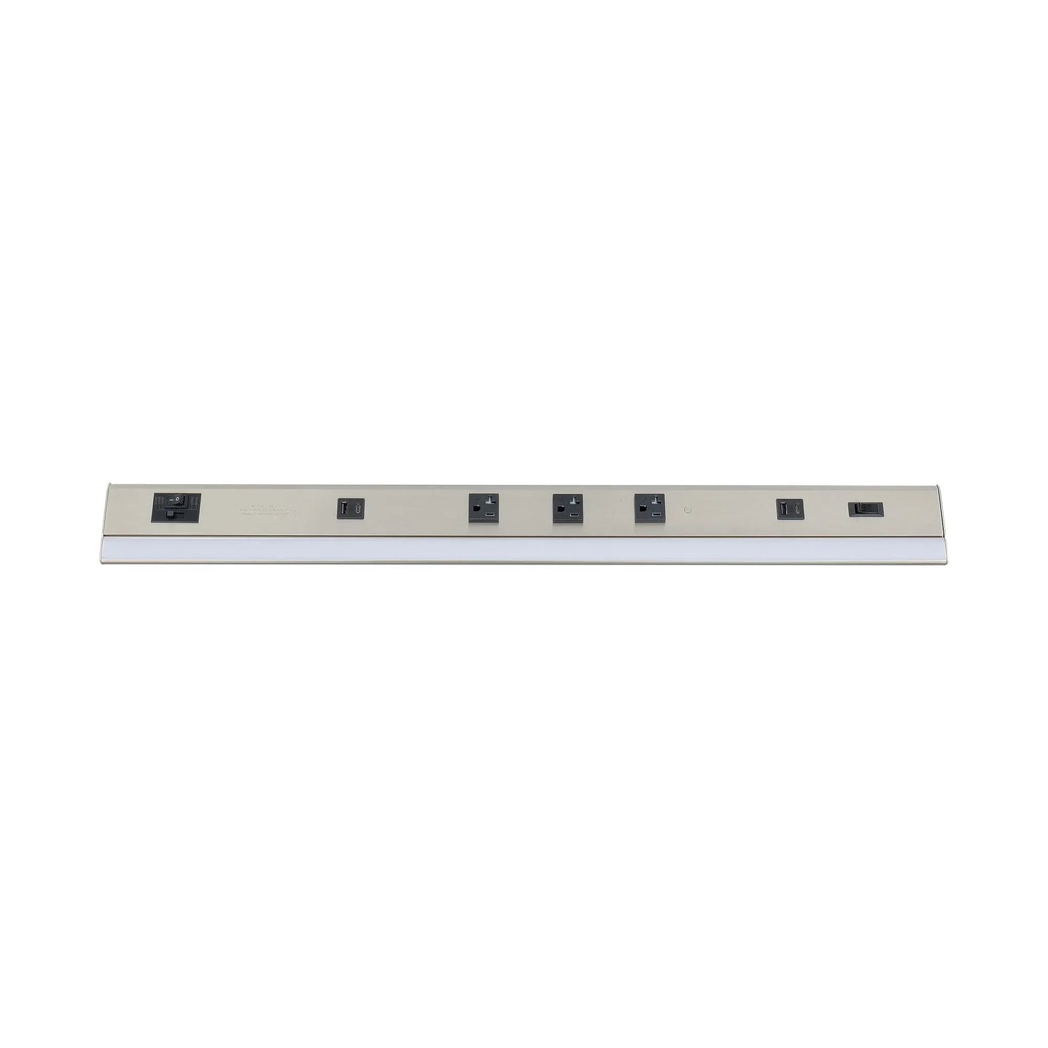 Undercabinet Power Strip, Light 30" - Westgate Mfg