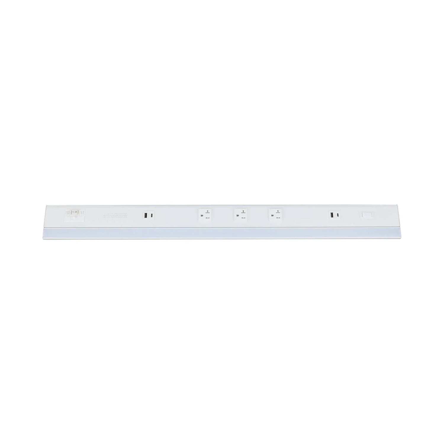 Undercabinet Power Strip, Light 30" - Westgate Mfg
