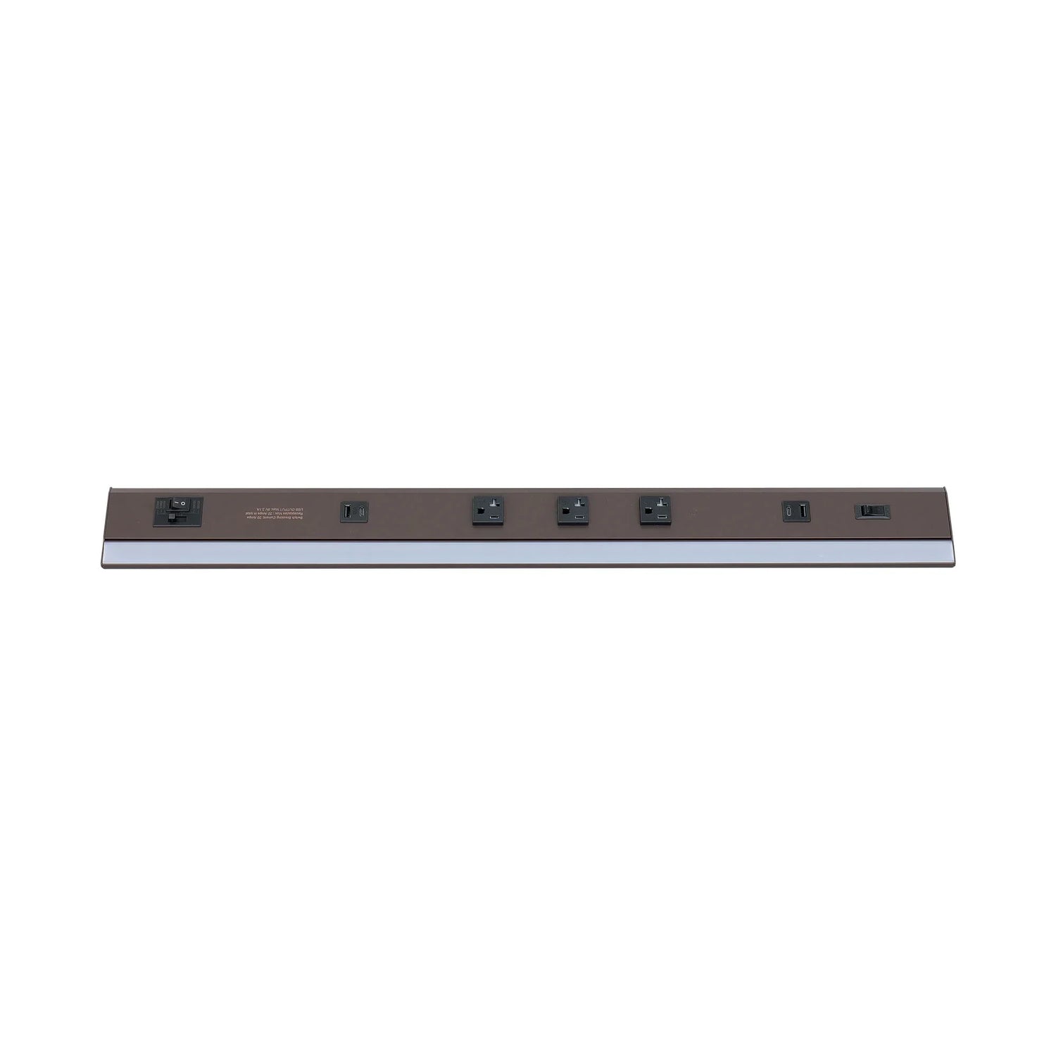 Undercabinet Power Strip, Light 30" - Westgate Mfg