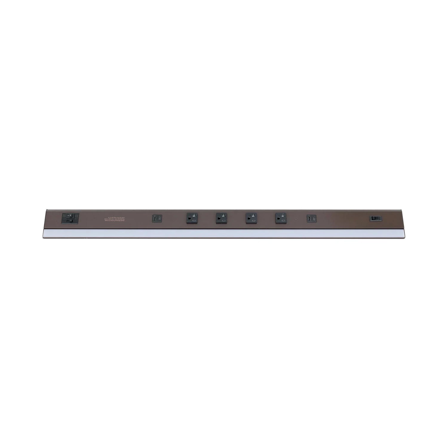 Undercabinet Power Strip, Light 36" - Westgate Mfg