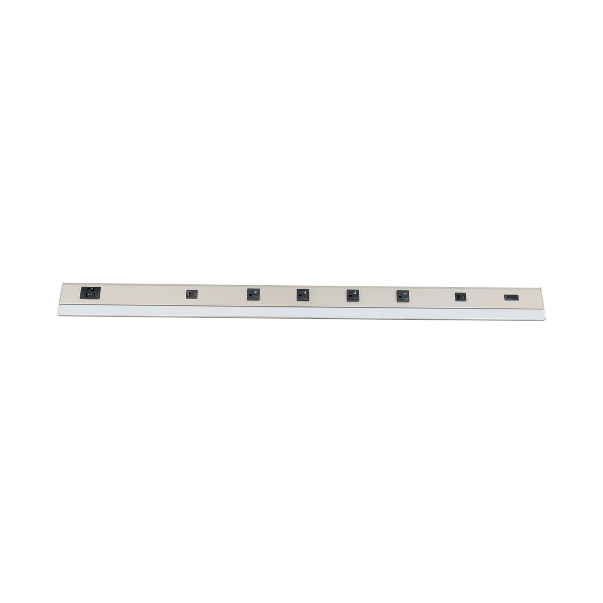 Undercabinet Power Strip, Light 42" - Westgate Mfg