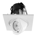 4" Square Adjustable Scoop Customizable Versatrim LED Retrofit - Rayon Lighting