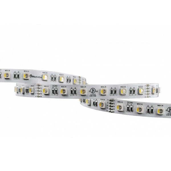 4.4W/ft RGBW CRI90 True White 4 in 1 Chip LED Strip 60/m 50' - Richee Lighting