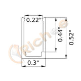1/4" Side View Strip Aluminum Channel - Richee Lighting