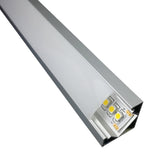 13/16" Angled Milky Aluminum Channel - Richee Lighting