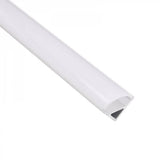 1/2" Milky Angle Aluminum Channel - Richee Lighting