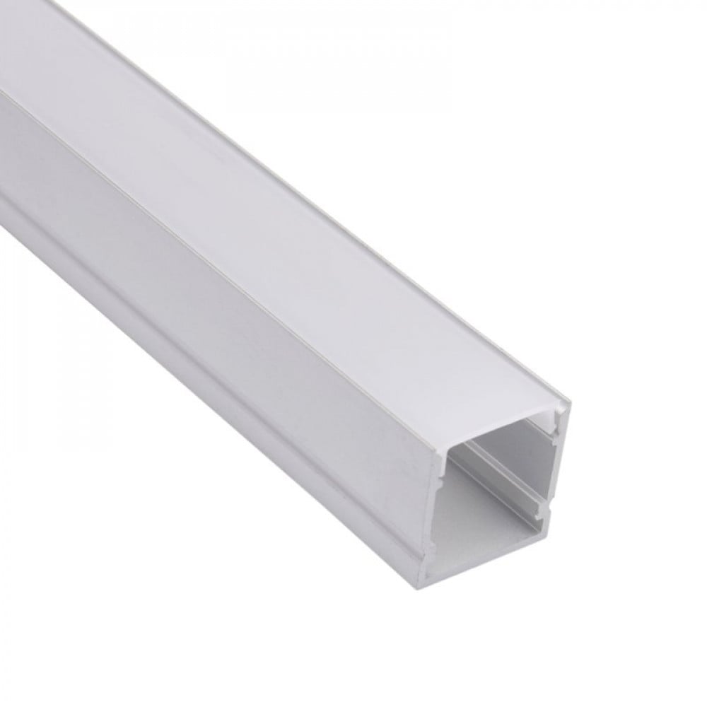 13/16" Milky Deep Aluminum Channel - Richee Lighting