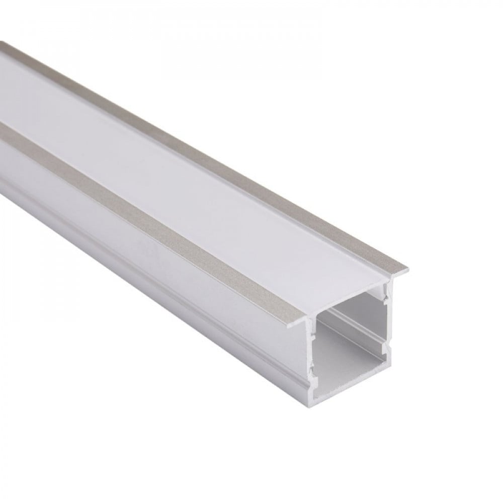 1 1/8" Milky Deep Aluminum Channel w/ Trim - Richee Lighting