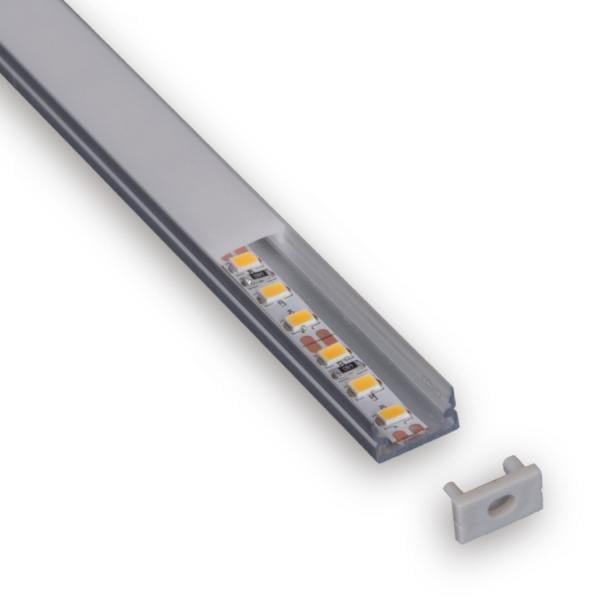 1/2" Mini Slim Aluminum Channel - Richee Lighting