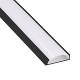 11/16" Black Flexible Slim Aluminum Channel - Richee Lighting