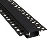1" Black Lens Mud-in Trimless 8' LED Channel - Richee Lighting