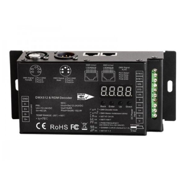 5CH 8A DMX Decoder - Richee Lighting