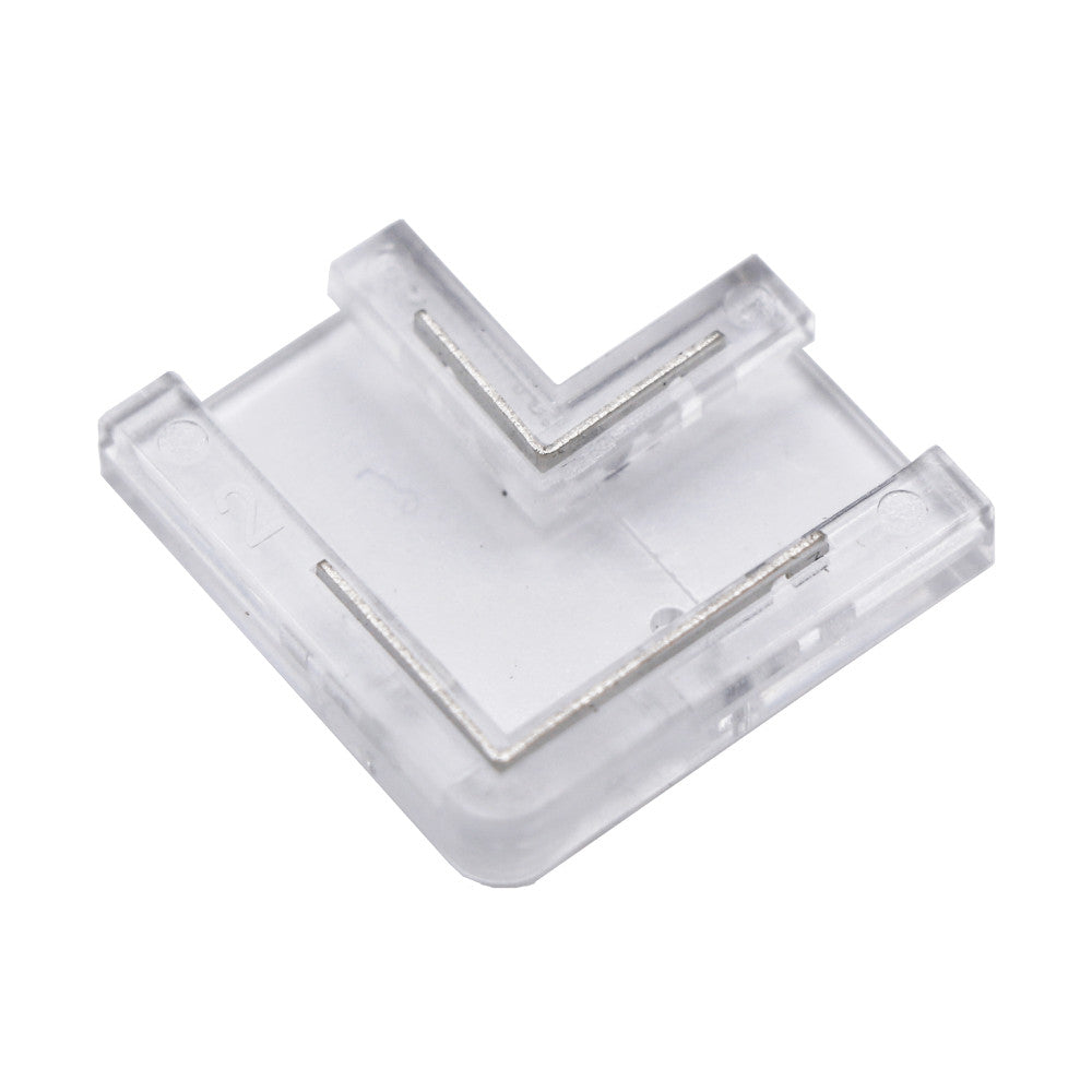 8mm Solderless L Strip Connector for LED Lights - Richee Lighting