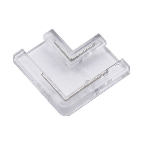 8mm Solderless L Strip Connector for LED Lights - Richee Lighting