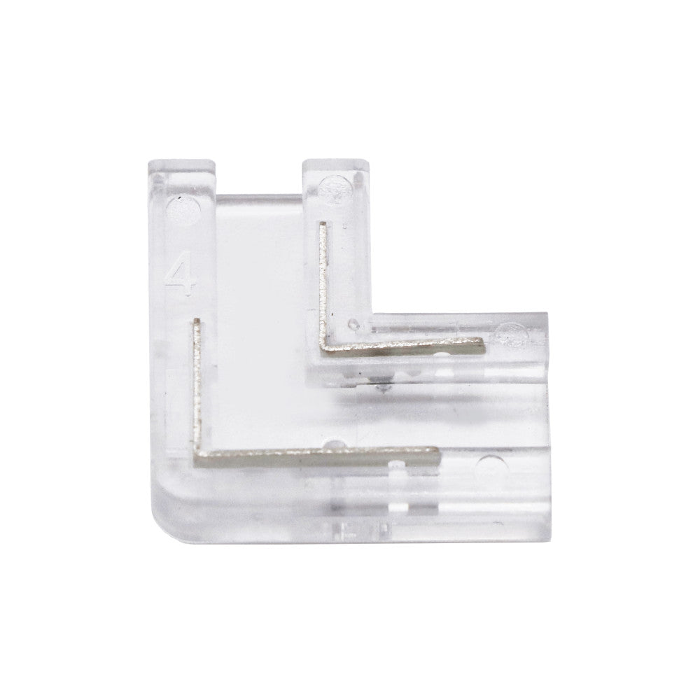 8mm Solderless L Strip Connector for LED Lights - Richee Lighting