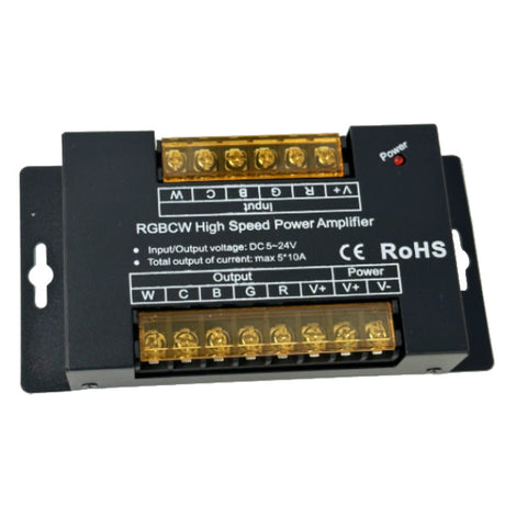 10A/5CH RGB+CCT Amplifier