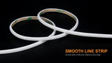4.5mm Milky LED Strip 30K 24V 198lm/ft Consistent - Richee Lighting