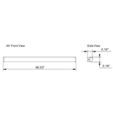 4' Tri-Watt Tri-Color Strip Light w/ Motion Sensor - Rayco Lighting
